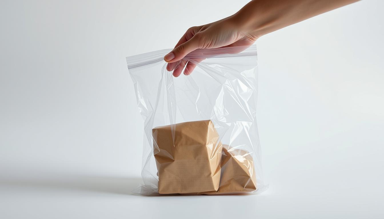 メルカリ ビニール袋で送る