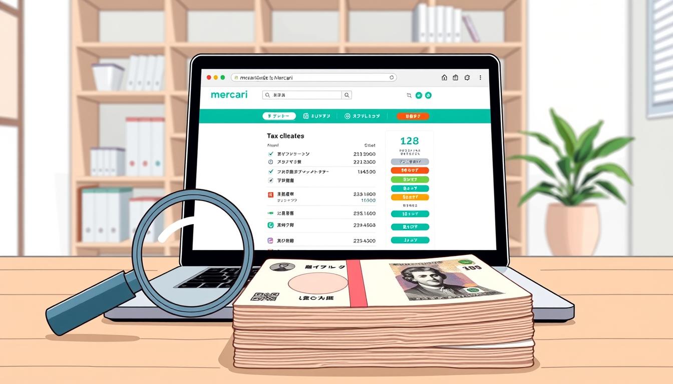 メルカリ 税金 いくら